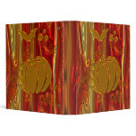 Pumpkin Halloween binder