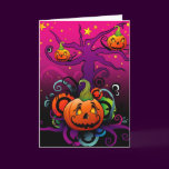 Pumpkin Halloween Card