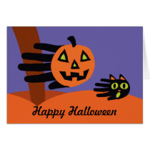 Pumpkin Halloween card