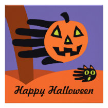 Pumpkin Halloween Invitation