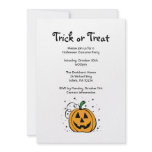 Pumpkin Halloween Party Invitation