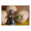 Pumpkin harvest cards