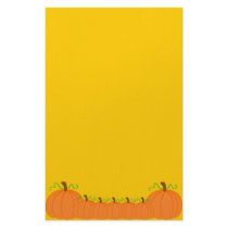 Pumpkin Harvest Stationery Design