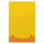 Pumpkin Harvest Stationery Design