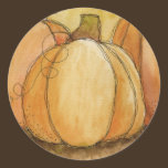 Pumpkin Harvest Sticker stickers