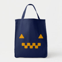 Pumpkin_Head Canvas Bag