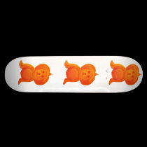 Pumpkin Head Dog skateboards