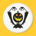 pumpkin head monster magnets