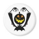 pumpkin head monster magnets