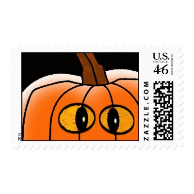 Pumpkin head Postage