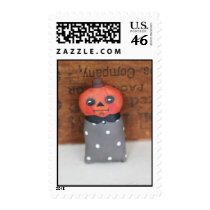 Pumpkin Head Postage stamps