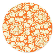 Pumpkin Henna Orange stickers