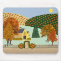 Pumpkin Hollow Mouse Pad mousepads