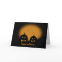 Pumpkin in a patch cards