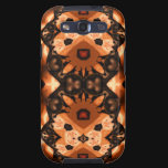 Pumpkin Lace Kaleidoscope Mandala Samsung Galaxy SIII Cases