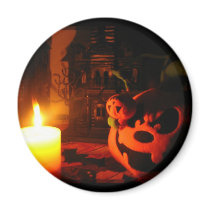 Pumpkin Light magnets
