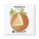 Pumpkin, Mammoth King, F. Lagomarsino &amp; Sons Refrigerator Magnets