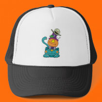pumpkin monster cat hats
