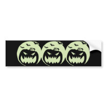 Pumpkin Moon bumper stickers