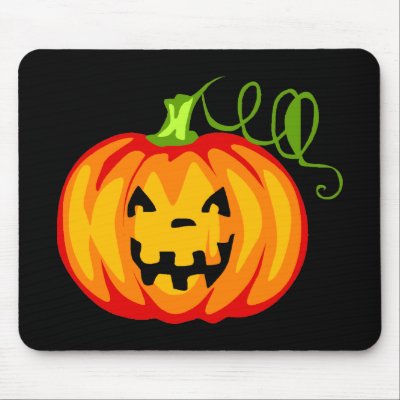 Pumpkin mousepads