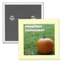 Pumpkin Munchkin products Pinback Button