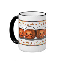 Pumpkin Pail Patch mugs by MANolan Pumpkin Pail Patch mugs