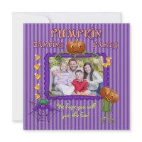Pumpkin Pals Halloween Pumpkin Carving Invitation