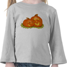 Pumpkin Pals Kid's Long Sleeve T-shirt shirt