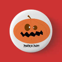 Pumpkin Party buttons
