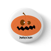 Pumpkin Party buttons