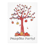 Pumpkin Party, Halloween Party Invitation