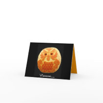 Pumpkin Party Invitation Notecard by pyrabird Pumpkin Party Invitation Notecard