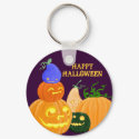 Pumpkin party keychains