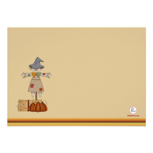 Pumpkin Patch Birthday Girl Invitation