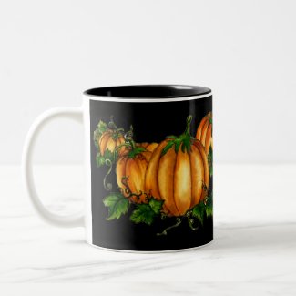 PUMPKIN PATCH by SHARON SHARPE Mugs