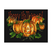 PUMPKIN PATCH by SHARON SHARPE postcards by sharonsharpe PUMPKIN PATCH by SHARON SHARPE postcards
