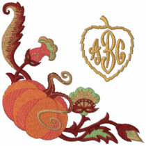 Pumpkin Patch - Customize Monogram embroidered shirts by Embroidery4U Pumpkin Patch - Customize Monogram embroidered shirts