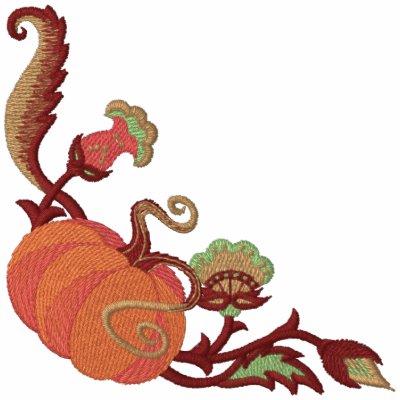 Pumpkin Patch Hoody by Embroidery4U