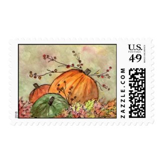 Pumpkin Patch Fall Season Stamps