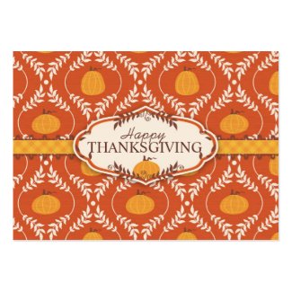 Pumpkin Patch Gift Tag Business Card Template