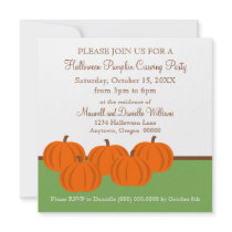 Pumpkin Patch Halloween Invitation