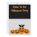 Pumpkin Patch Halloween Party invitation