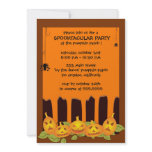Pumpkin patch -halloween party invitations