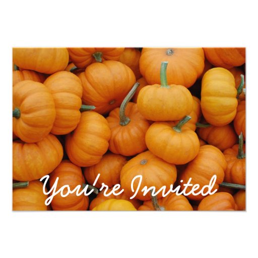 Pumpkin Patch Halloween Party Invitations