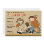 Pumpkin Patch Kids Invitation