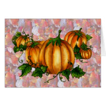 PUMPKIN PATCH & LEAVES by SHARON SHARPE cards by sharonsharpe PUMPKIN PATCH & LEAVES by SHARON SHARPE cards