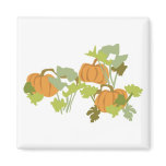 Pumpkin Patch Refrigerator Magnet