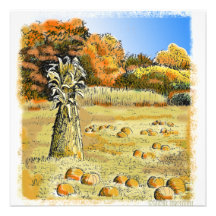 Pumpkin Patch Personalized Invites