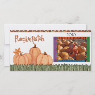 pumpkin patch photocard