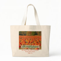 Pumpkin Patch - Thankfulness Canvas Bags